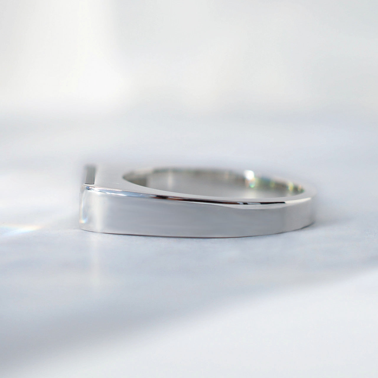 Bi-color tourmaline ring